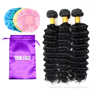 Wholesale raw virgin human hair china suppler, brazilian mink deep wave hair pieces for black women